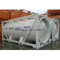 51000L 40FT 22 Bar Pressure Carbon Steel LPG Tank Container Approved by ASME U2